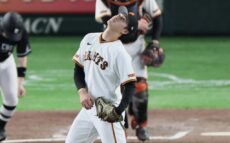 巨人・西舘勇陽、6回途中で無念の降板　江本氏「大山と勝負させたかった」