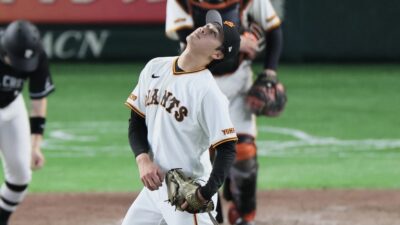 巨人・西舘勇陽、6回途中で無念の降板　江本氏「大山と勝負させたかった」