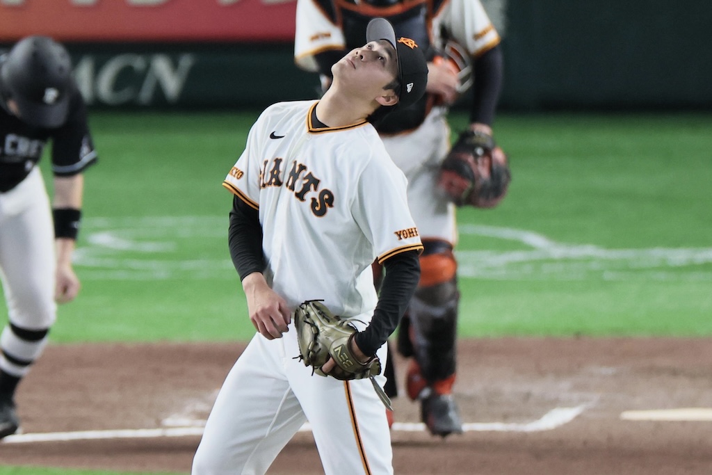 巨人・西舘勇陽、6回途中で無念の降板 江本氏「大山と勝負させたかった」