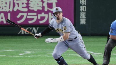 阪神・佐藤輝明、確実性が向上し打率もリーグトップ　江本氏「打率を維持しているのは…」