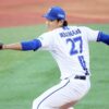DeNA・藤浪、初回先頭から三者連続四球で相川監督がマウンドへ　高木豊氏「いかなくて僕はいいと思う」