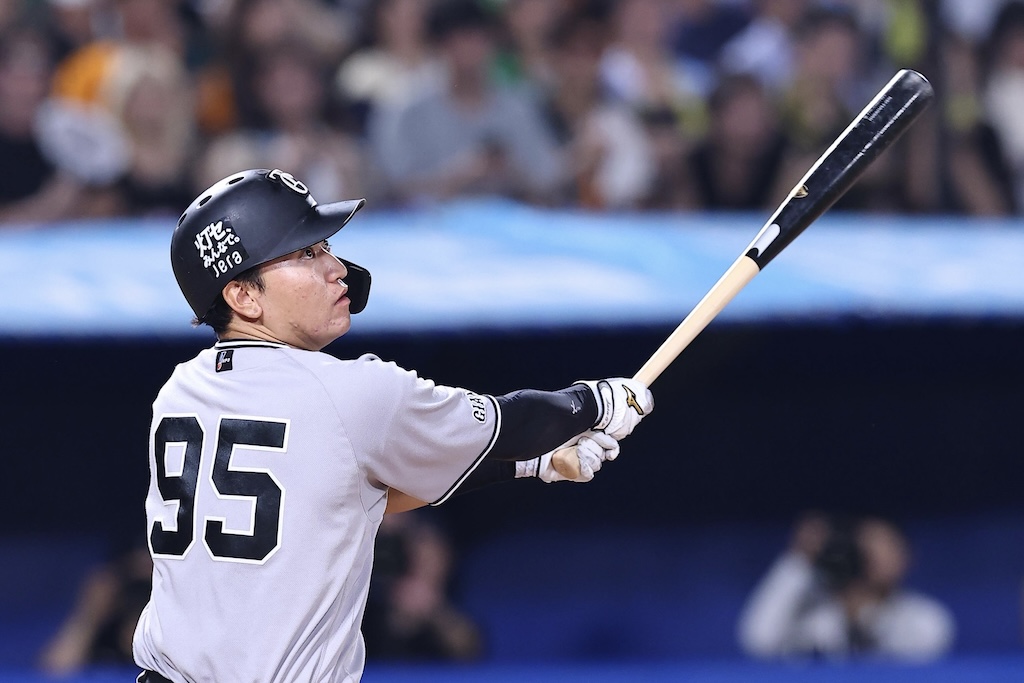決勝弾の巨人・笹原、5試合連続スタメン&5試合連続安打 真中氏「必死にアピールしている」