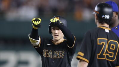 巨人・浦田、2安打で打率.283　江本氏「2割8分超えたら立派」