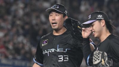 ロッテ・八木、無死満塁で登板し完璧火消し　前田幸長氏「よく抑えました」