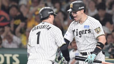 阪神、サトテルに一発！森下に安打！金村義明氏「気分よく後半戦を迎えるんじゃないですか」