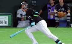 ロッテ・西川史礁、両膝打撲から復帰後初打席で一発！　里崎氏「ロッテファンが一番安心」
