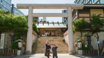 入手困難の強運御守！？　平安時代から続く「関東のお伊勢さま」、芝大神宮にてランパンプスが合格祈願！