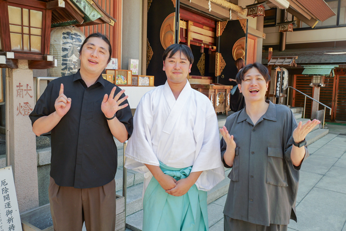 入手困難の強運御守!? 平安時代から続く「関東のお伊勢さま」、芝大神宮にてランパンプスが合格祈願!