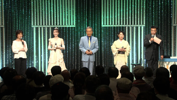 石川みゆきアナウンサー、有沙瞳、大川栄策、北野まち子、中山秀征