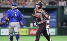 巨人・坂本勇人、満塁の好機に代打で登場も…田尾氏「インサイドよりのまっすぐ差し込まれ気味でしたね」