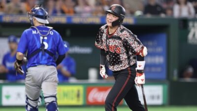 巨人・坂本勇人、満塁の好機に代打で登場も…田尾氏「インサイドよりのまっすぐ差し込まれ気味でしたね」