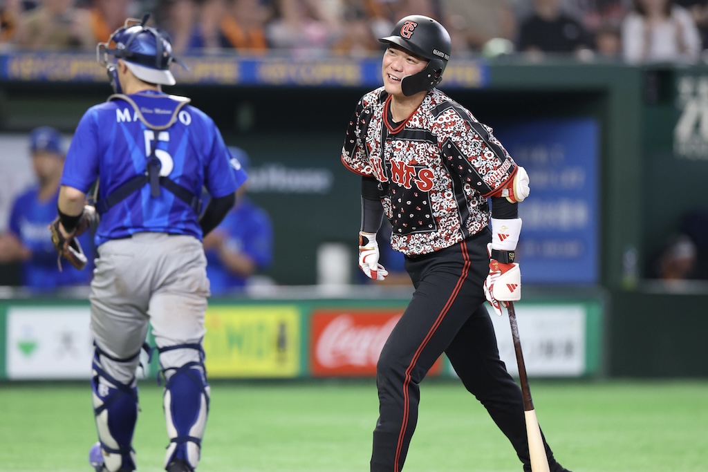 巨人・坂本勇人、満塁の好機に代打で登場も…田尾氏「インサイドよりのまっすぐ差し込まれ気味でしたね」
