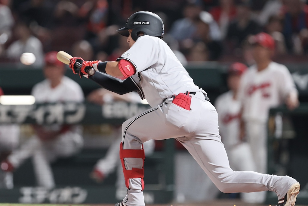 巨人・増田大、送りバントを決められず…天谷氏「信じて出しているわけですから」