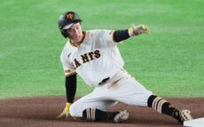 巨人・浦田、球団では18年ぶりにシーズン30盗塁!宮本和知氏 「トップスピードに乗る時間が速い」
