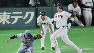巨人・ダルベック、8回のチャンスで三併　宮本和知氏「あそこで1本出ないと」