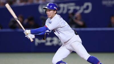 中田翔氏「ちょっと心配」昨季最多安打も今季は打率.228の中日・岡林