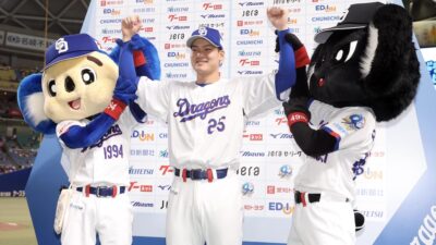 中日期待の石川昂弥　中田翔氏「レギュラーを掴み取らないといけない」