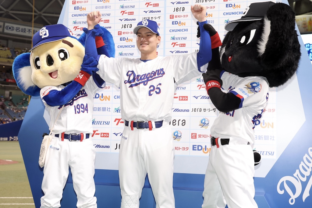 中日期待の石川昂弥 中田翔氏「レギュラーを掴み取らないといけない」