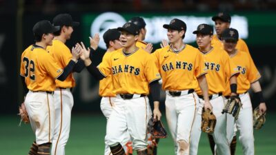 巨人、5投手のリレーで完封勝利！里崎氏「見事なバッテリーの勝利」