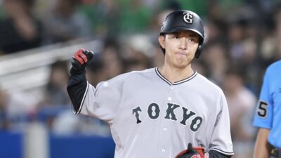 巨人・鈴木大和、プロ初スタメンで2安打3打点1盗塁！　里崎氏「これを続けていくことがプロ野球選手」、「次の試合が大事」