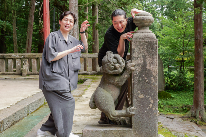 唱文「サイギサイギ」とは！？　津軽のお山信仰が息づく岩木山神社でランパンプスが合格祈願！