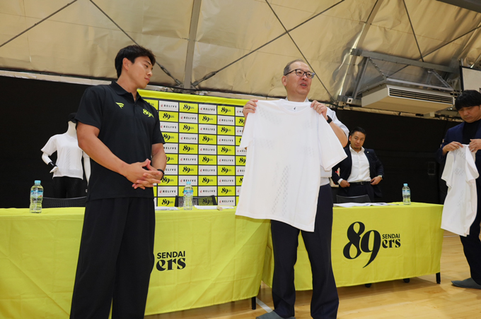 B.LEAGUE仙台89ERS・渡辺翔太選手が意気込み「仙台‧宮城をさらに盛り上げていきたいです」