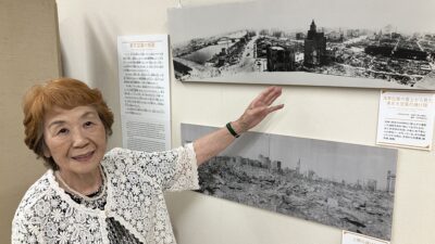 戦争を知らない世代へ平和の尊さを説く─東京大空襲を生き延びた女性が語る空襲体験