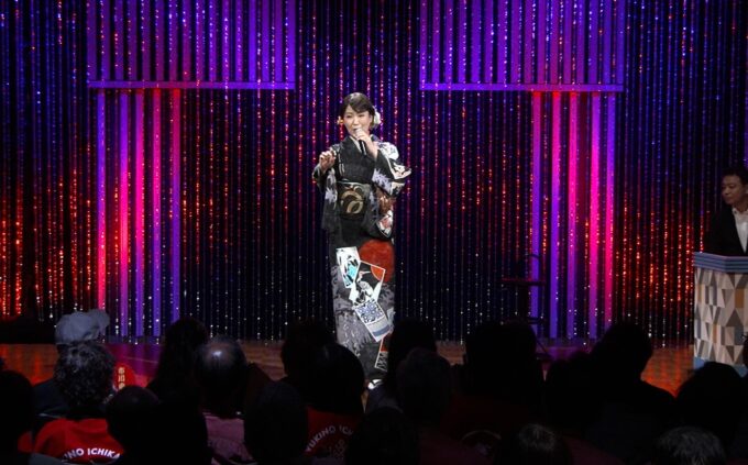 市川由紀乃、ジャンルを超えて「一本刀土俵入り」と「宇宙刑事ギャバン」を即興で披露!