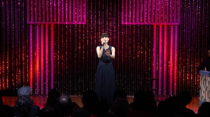 市川由紀乃、ジャンルを超えて「一本刀土俵入り」と「宇宙刑事ギャバン」を即興で披露!