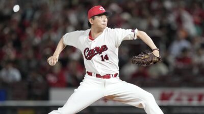 広島・大瀬良、圧巻の1回3K　佐々岡氏「素晴らしいボール」