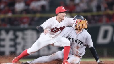 天谷氏「守備の方での貢献度は素晴らしい」開幕から一軍でプレーし続ける広島・勝田