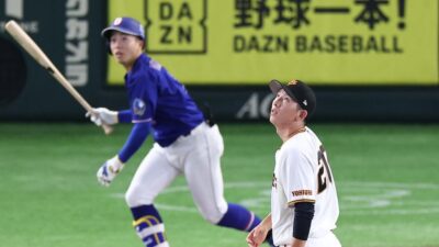 巨人、好機を活かせず完封負け…首位・阪神とのゲーム差は3に広がる　山本氏「優勝争いのチームという感じは…」