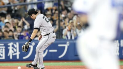 巨人、内野陣にミス、ミス　宮本和知氏「喝ですね」