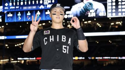 真中氏「ライナーで飛び込むシーンも結構見ています」シーズン30発に到達したロッテ・山口航輝