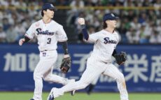 ヤクルトの二遊間が守備で魅せる!若松勉氏「うまかった」、「素晴らしかった」