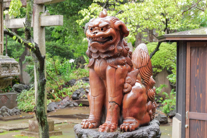 天下一嘗の面って何!? 疫病退散の宝を伝える品川神社でランパンプスが合格祈願!