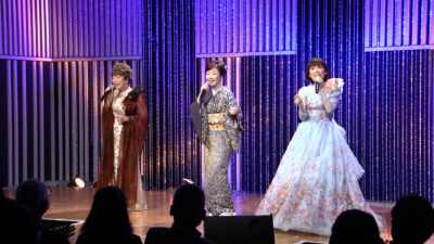 伍代夏子・水森かおり・秋元順子、昭和の名曲を豪華コラボ!『東京ブギウギ』など珠玉の名曲を披露