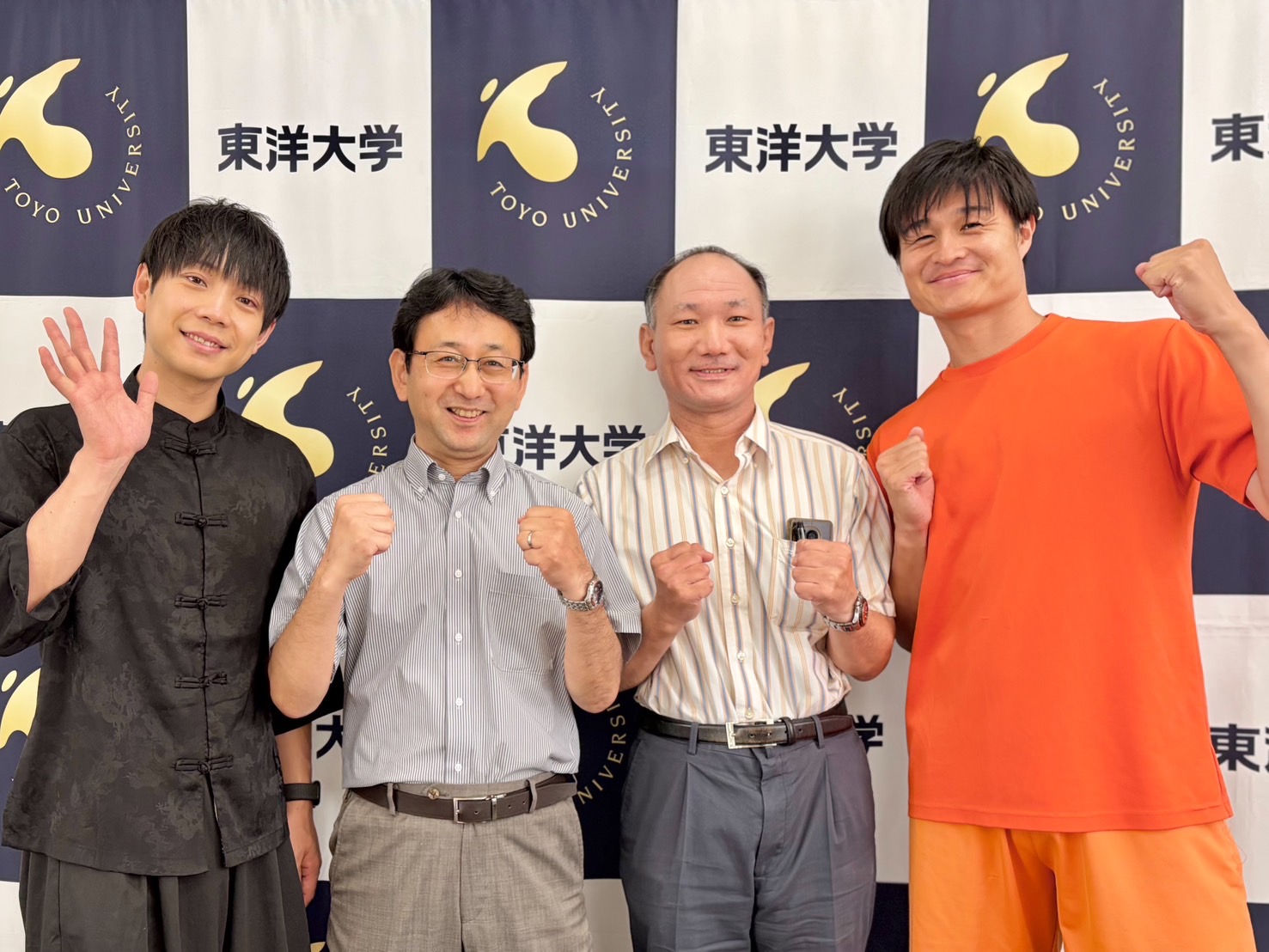 東洋大学のオープンキャンパスで公開収録！『ティモンディの大学、やればできる！』