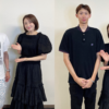 北村友一、松本大輝、大沢あかね