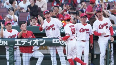 広島、シーズン最終盤に阪神、巨人に意地　亀山氏「セ・リーグをかき回していますよね」