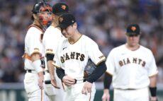 巨人、先発・井上が6回まで1安打無失点も…里崎氏「結果的に投手交代が…」