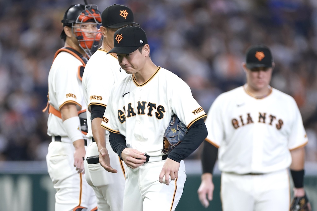 巨人、先発・井上が6回まで1安打無失点も…里崎氏「結果的に投手交代が…」