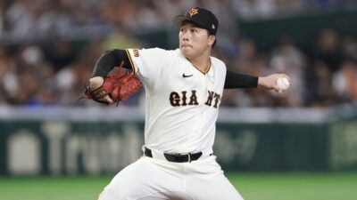 巨人・代木、3回無失点の好リリーフ 真中氏「左バッターが打ちにくそう」