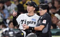 阪神、2試合連続完封負け…佐藤輝がベンチ外、森下が負傷交代 掛布氏「2安打では何もできませんよね」