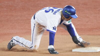 DeNA・三森が二盗、三盗決めた！江本氏「ピッチャーが」…「ホームしか意識がないからね」