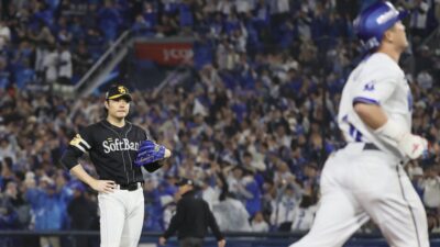 ソフトバンク・松本裕樹、二者連続三振も…江本氏「せっかく攻めてたのに」