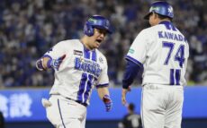 谷繁元信氏「これがベイスターズの野球」無死一、二塁で佐野が右飛も筒香が3ラン