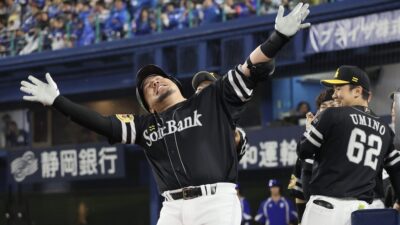 ソフトバンク・山川、“衝撃”の代打弾！谷繁氏「すごい当たり」