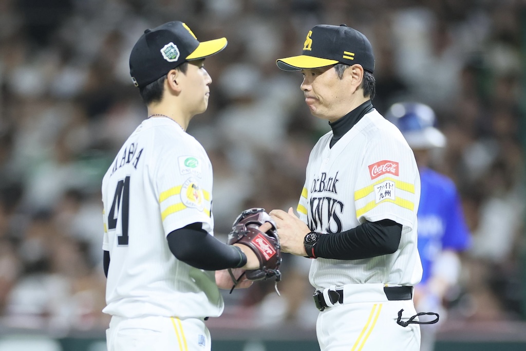 ソフトバンク・前田悠伍、勝利投手の権利まであとアウト1つも…石川雅規さん「1人1人いけるところまでのイメージできていると思う」