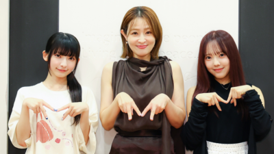 永田詩央里、大沢あかね、落合希来里